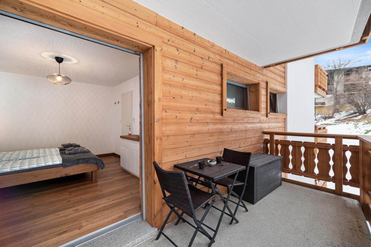 Appartement Chaleureux A Ovronnaz Exteriér fotografie
